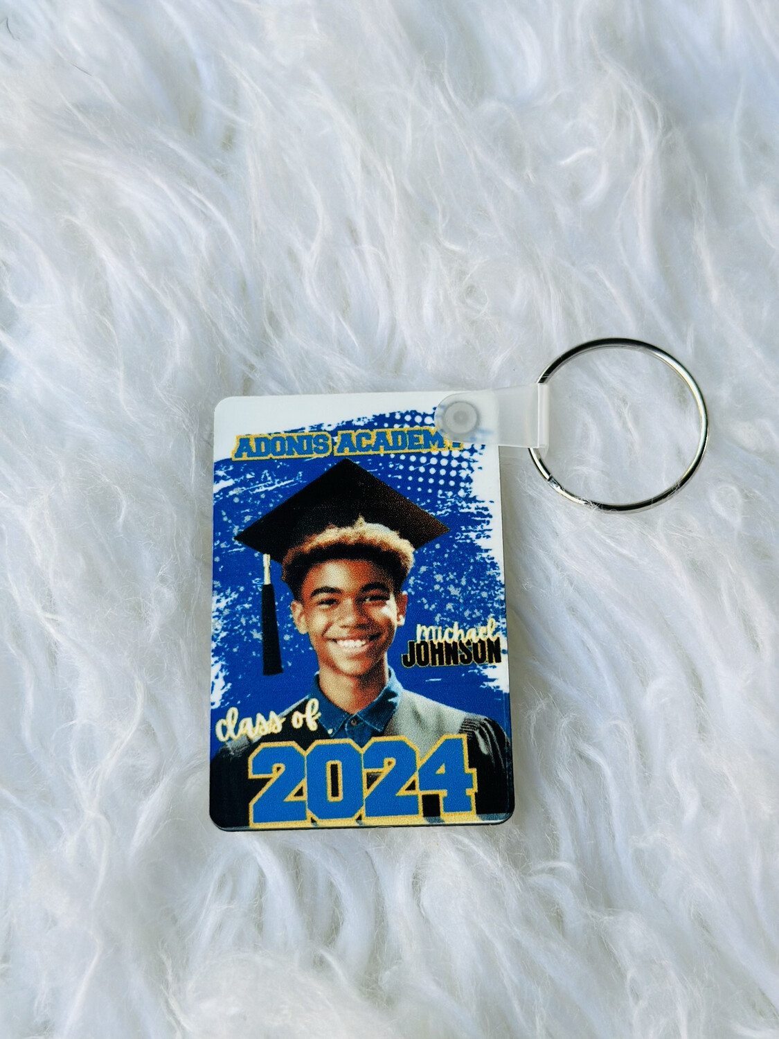 SUBLIMATION KEYCHAIN 2.3 X I.1 INCHES (MINIMUM 10)