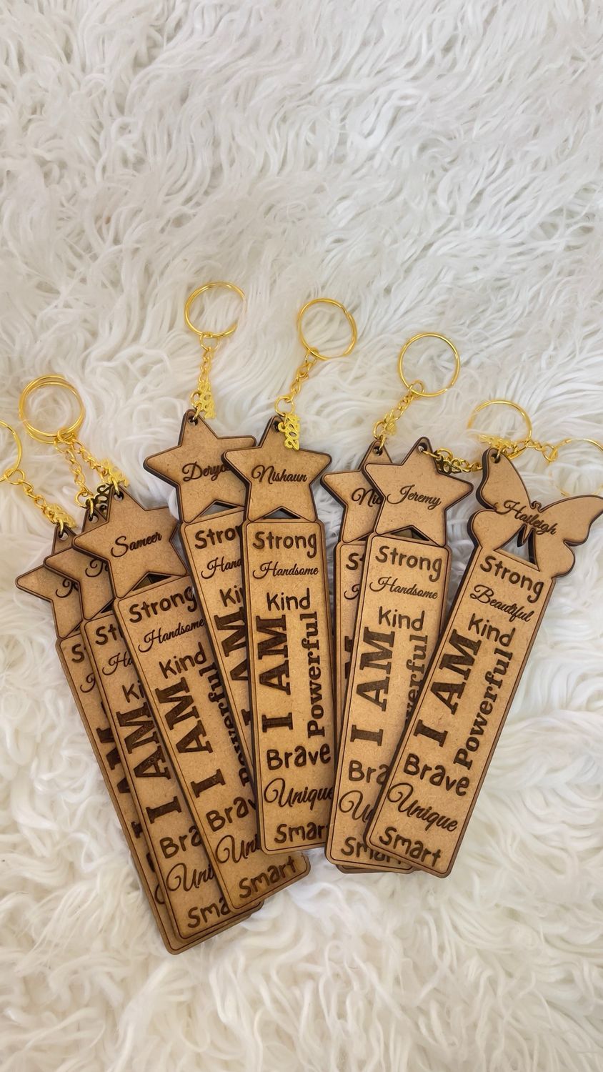 Wooden Affirmation Bookmarks