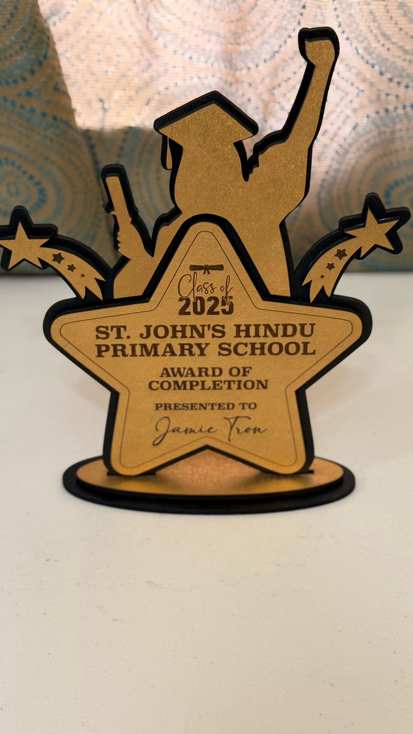 GRADUATION  AWARDS (MINIMUM 3)