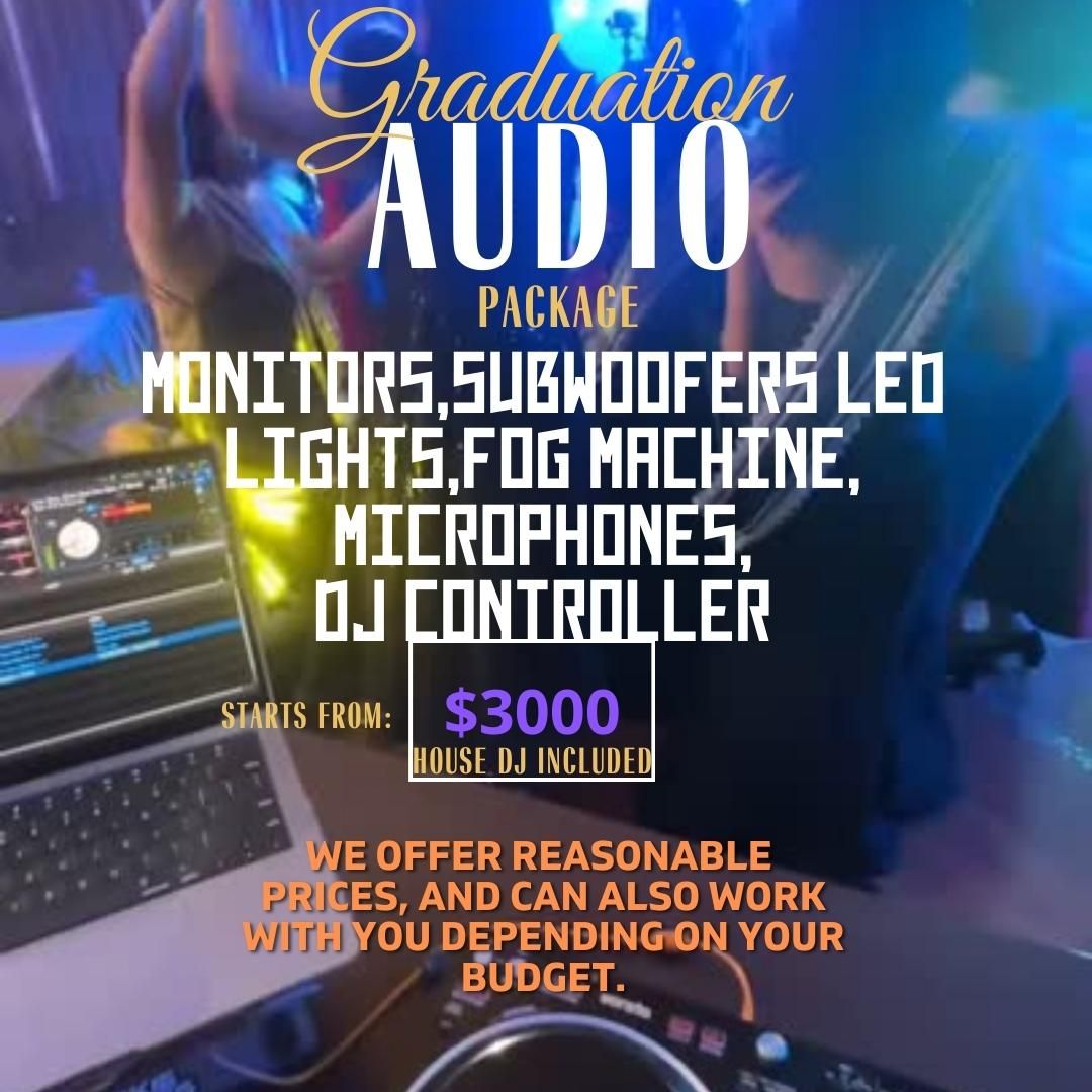 GRADUATION AUDIO &amp; DJ PACKAGE