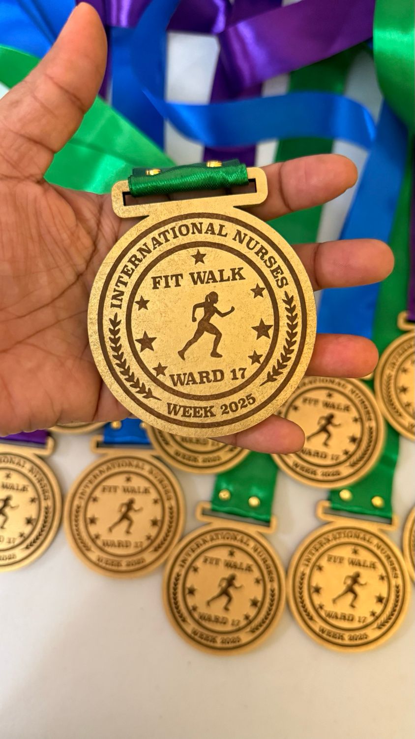GRADUATION WOODEN MEDALS