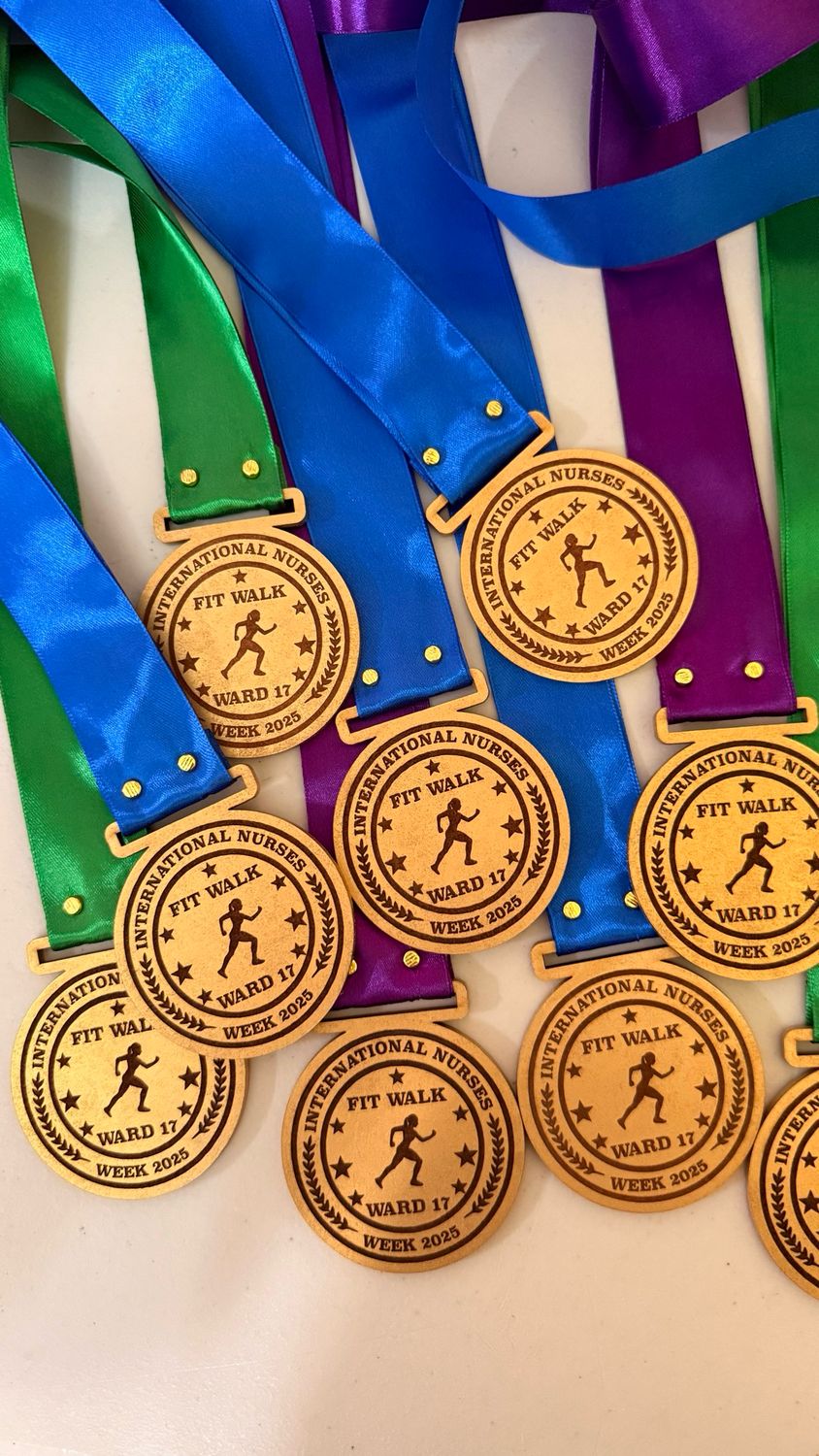 GRADUATION WOODEN MEDALS