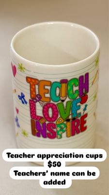 Teacher Appreciation Coffee Cups