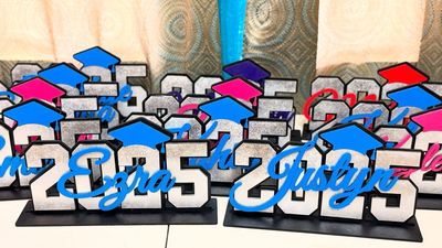 Name Grad Plaque 12x 8 inches
