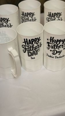 Plastic Beer Mug (Customized) 20oz