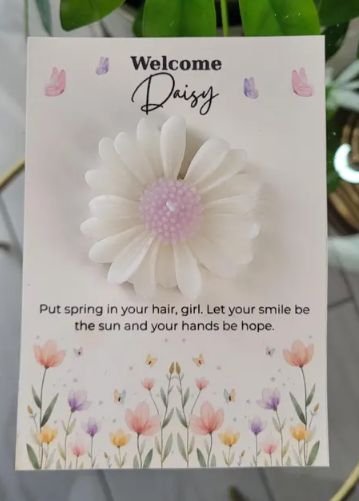 Daisy Candle Token (with cards &amp; packaging)