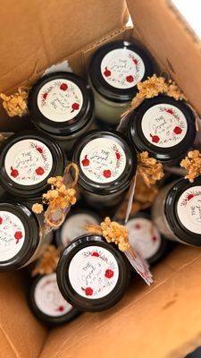 4oz Glass Candle Favors