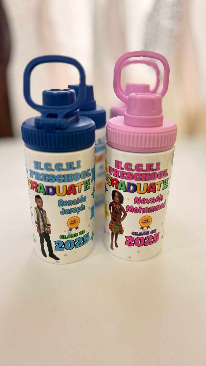 METAL INSULATED  KIDS WATER BOTTLE 10OZ