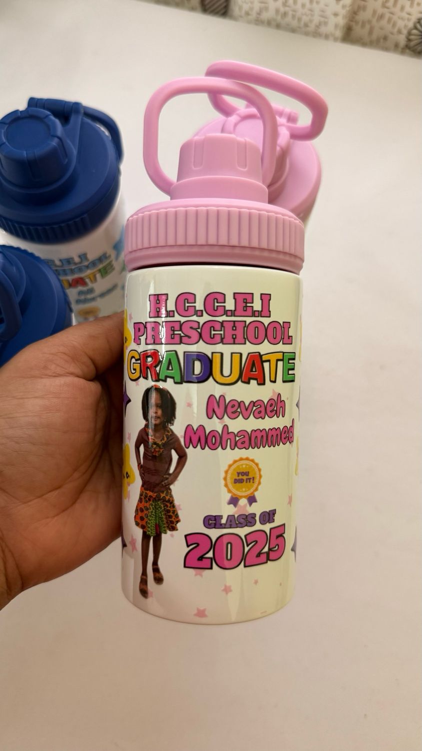 METAL INSULATED  KIDS WATER BOTTLE 10OZ