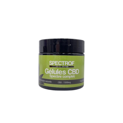 Gélules / Capsules CBD-1500mg (30 capsules)
