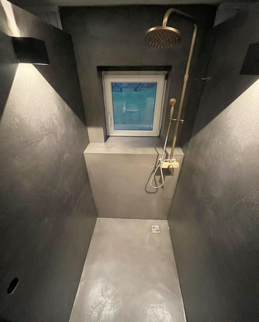 Betonstreich 1K-Basis, climate-friendly, fibre-reinforced, synthetic-resin modified, water resistant