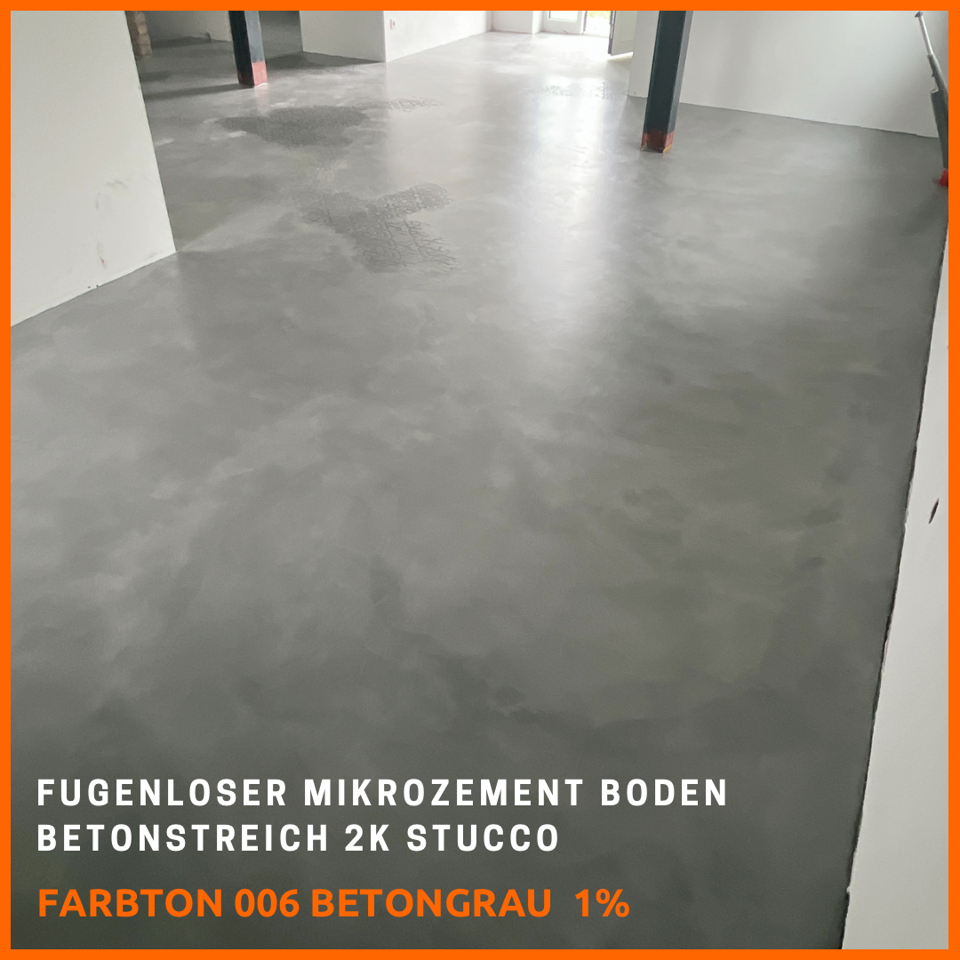 BETONSTREICH 2K - Zwei Komponenten Mikrozement - Kilogramm Ware