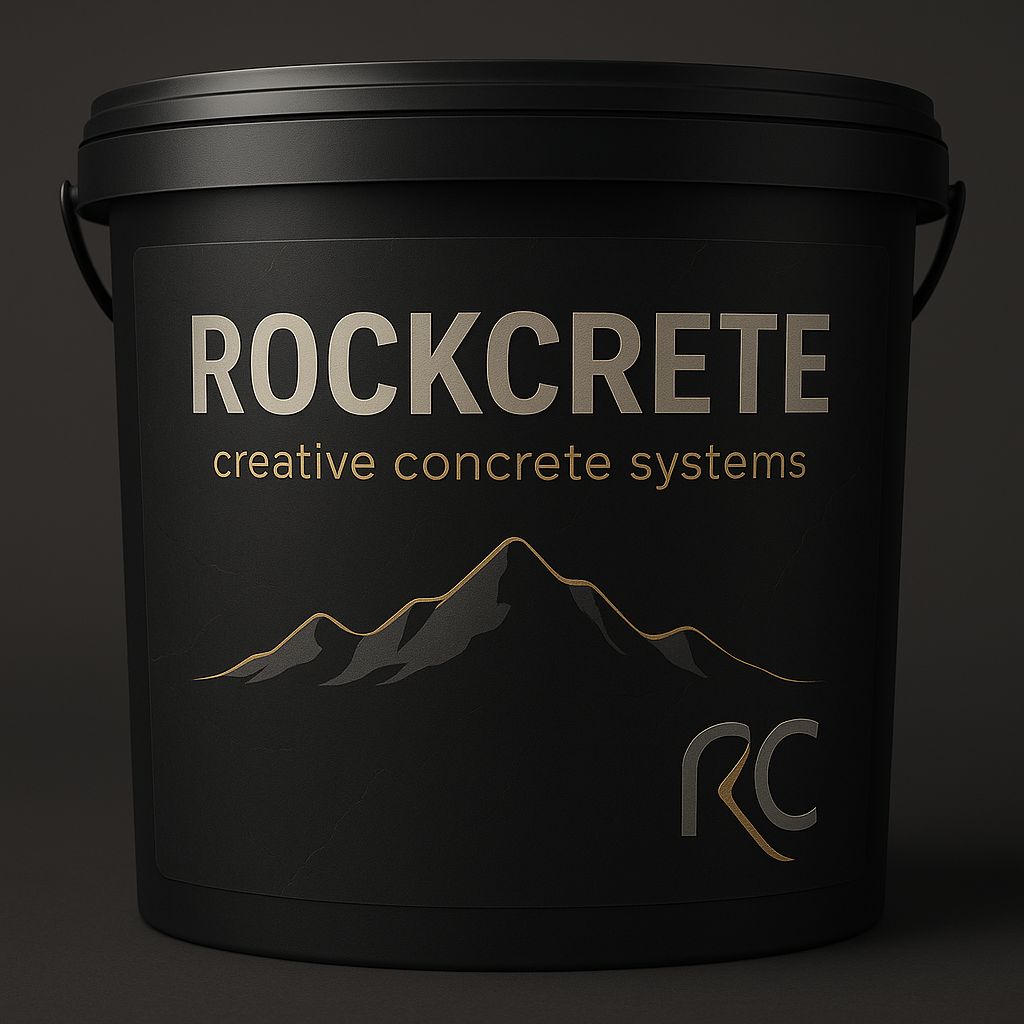 ROCKCRETE – creative concrete systems 
Premium Struktur- &amp; Designmörtel