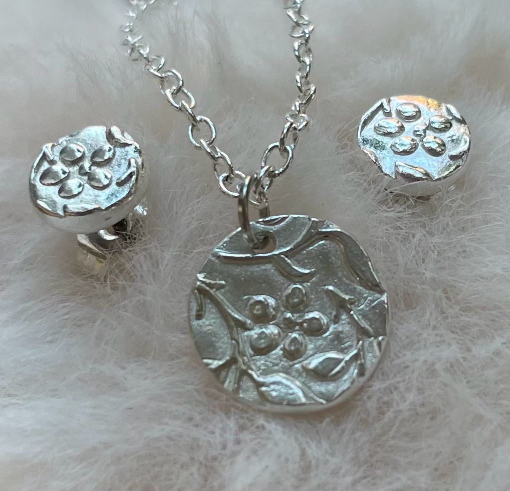 Round Flower Jewellery Set