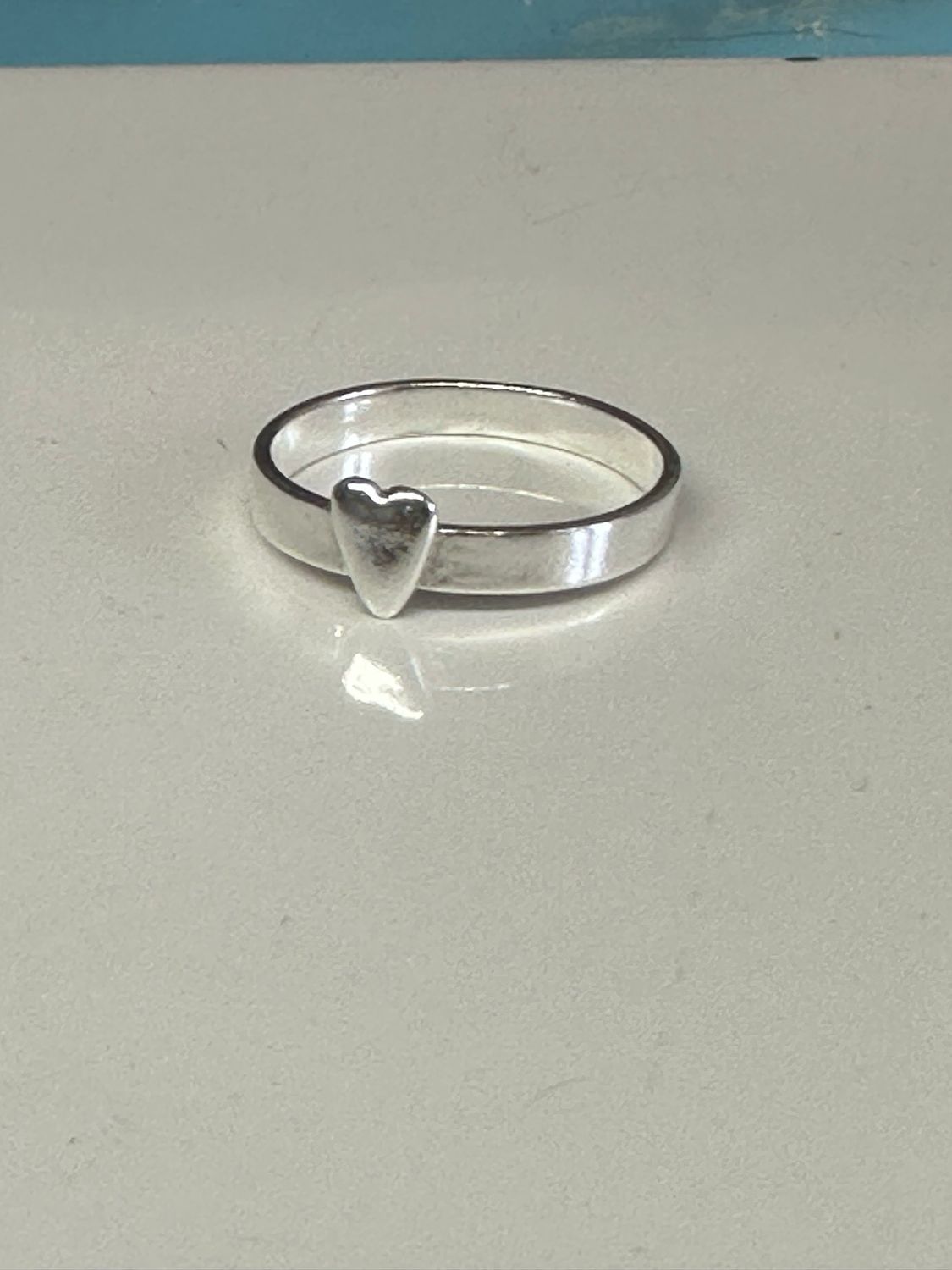 Silver Heart Ring