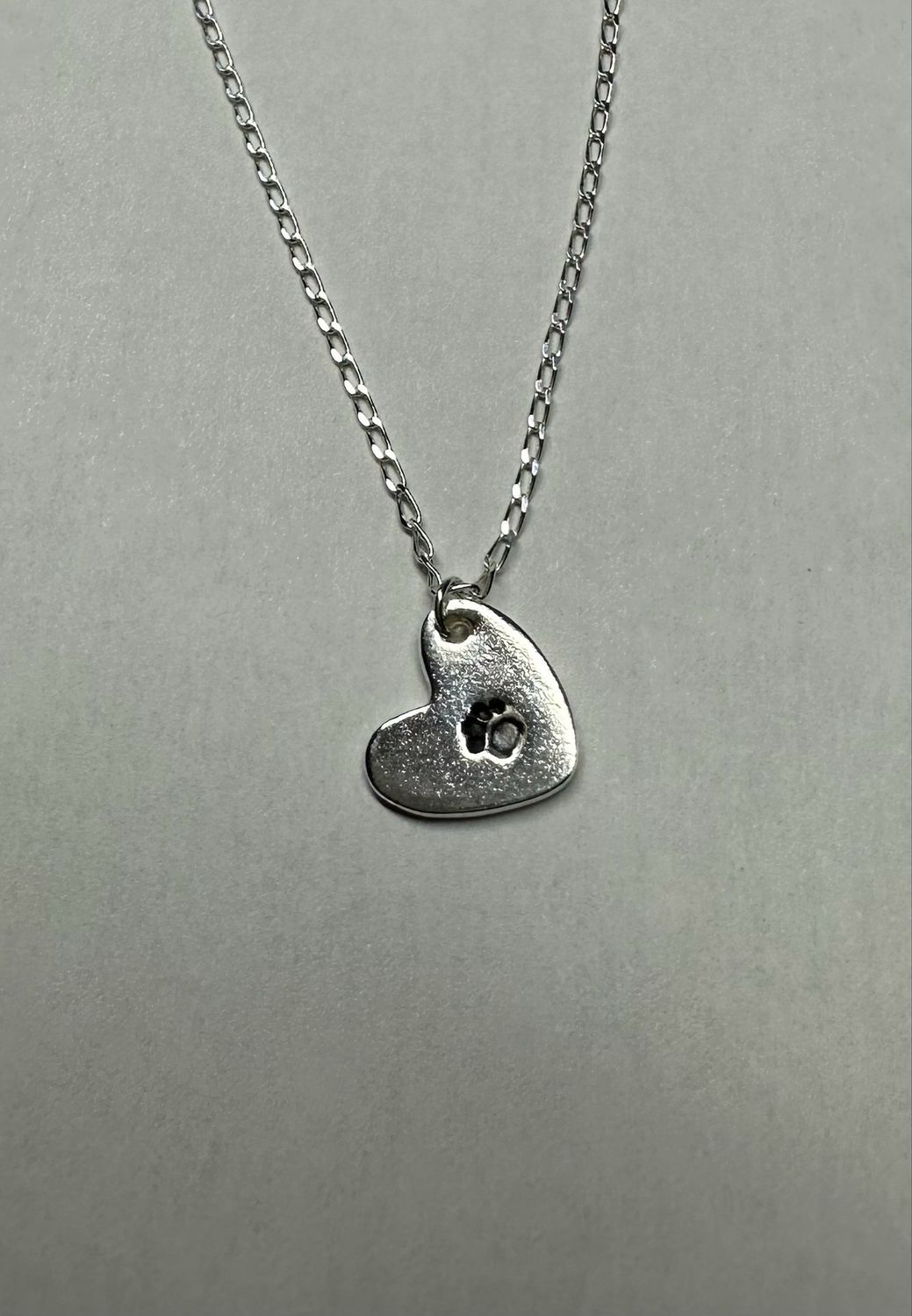 Pawprint Heart Necklace