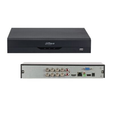 8 Channel Penta-brid 5M-N/1080P Compact 1U 1HDD WizSense Digital Video Recorder