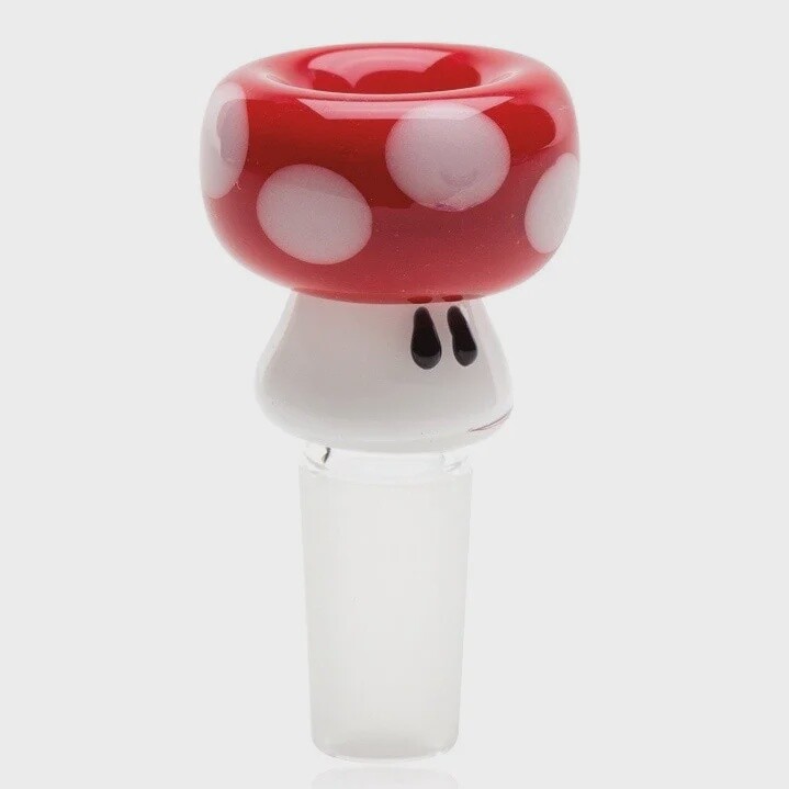 Empire Glassworks™ Red Mushroom Bowl Piece