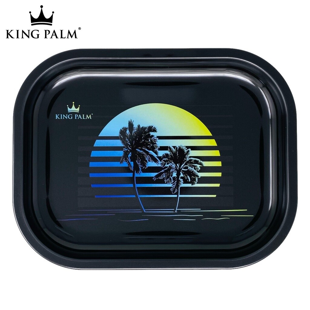 King Palm®  Miami Vice Rolling Tray