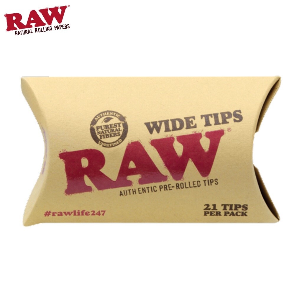 Raw® Pre-rolled Tips (Wide)