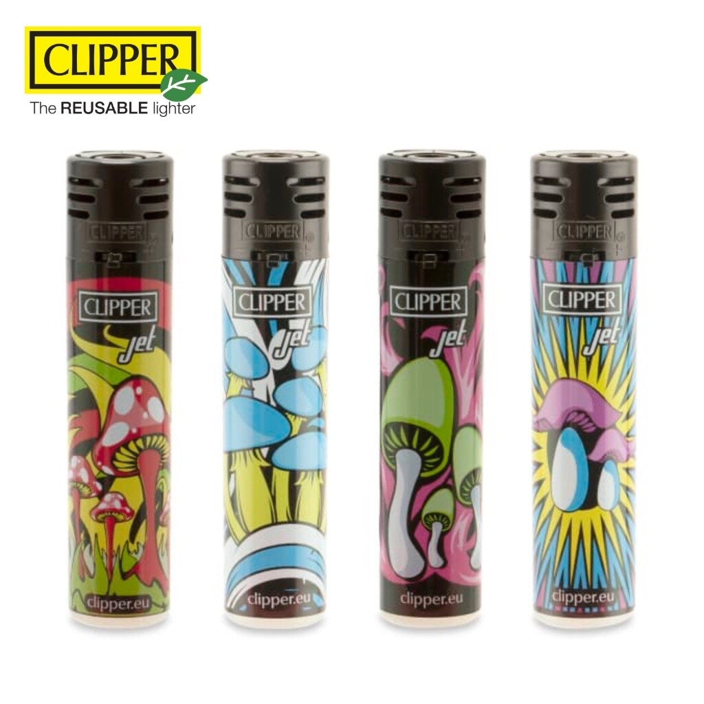 Clipper® Jet Flame Lighter (Mushroom)