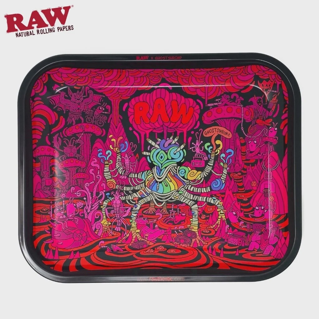 Raw® Ghostshrimp 3 Rolling Tray
