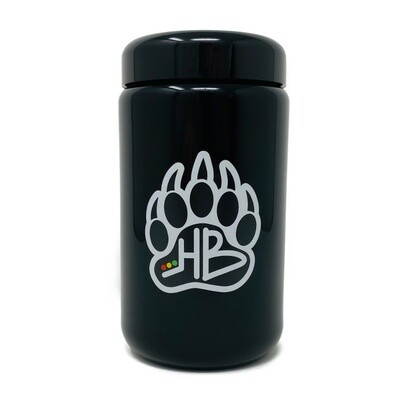 Hazey Bearr® UV Screw-Top Glass Jar