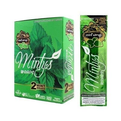 Minty&#39;s Wraps™, Flavor: Natural