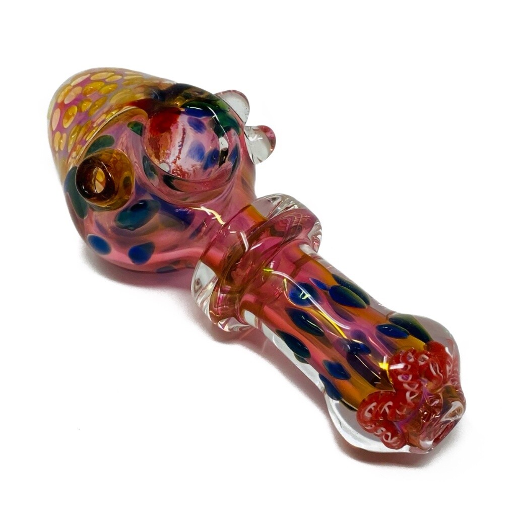 Gold Fumed Multi-color Dry Pipe
