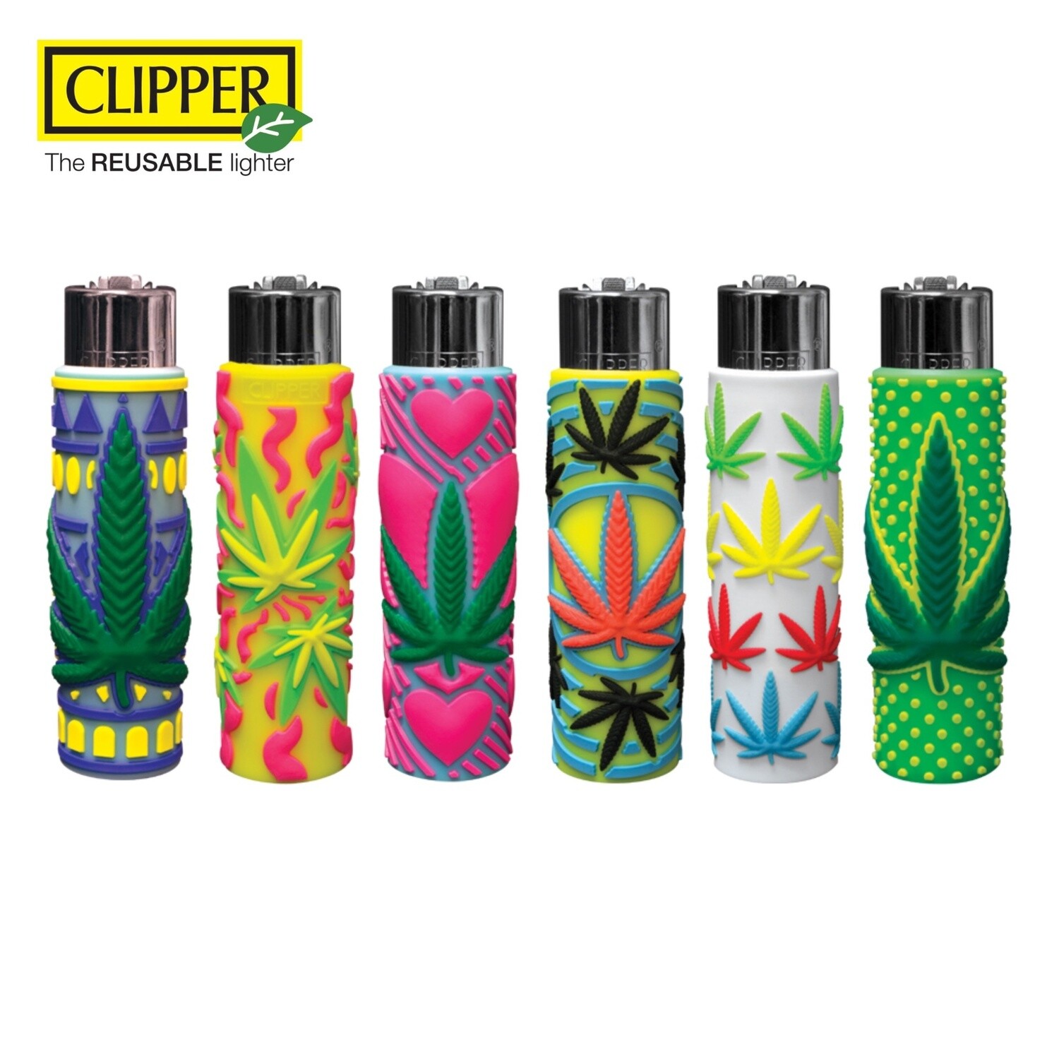 Clipper® Lighter w/ Cover (Leaves)