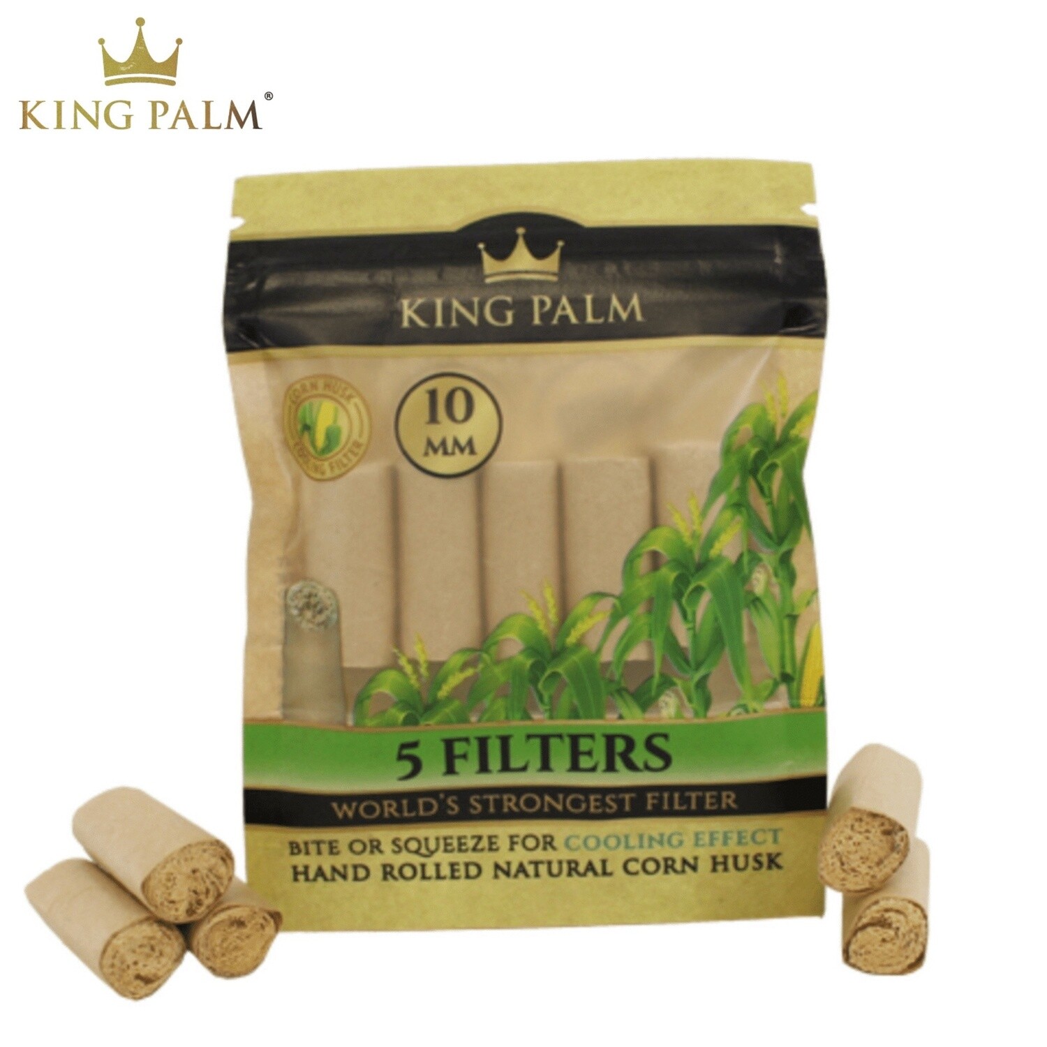 King Palm®  Corn Husk Filters