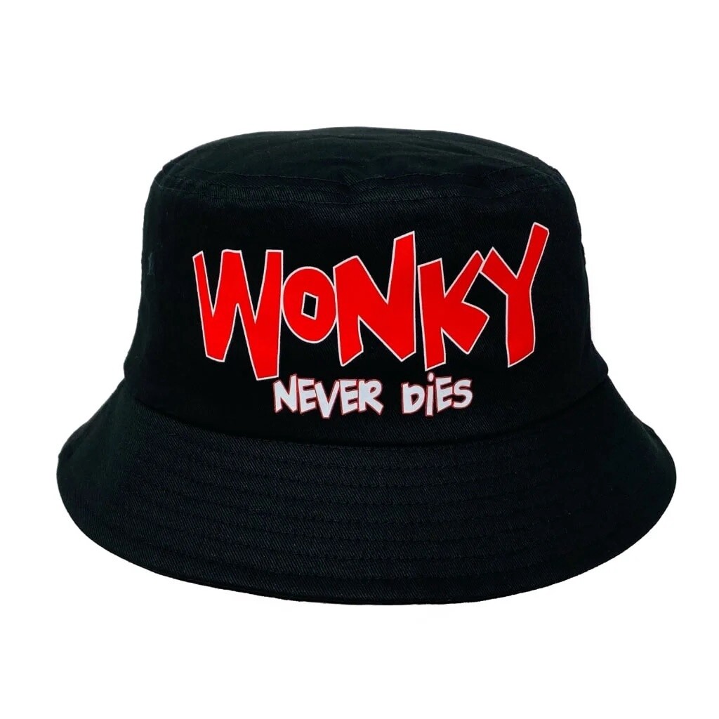 Wonky™ Bucket Hat (Black)