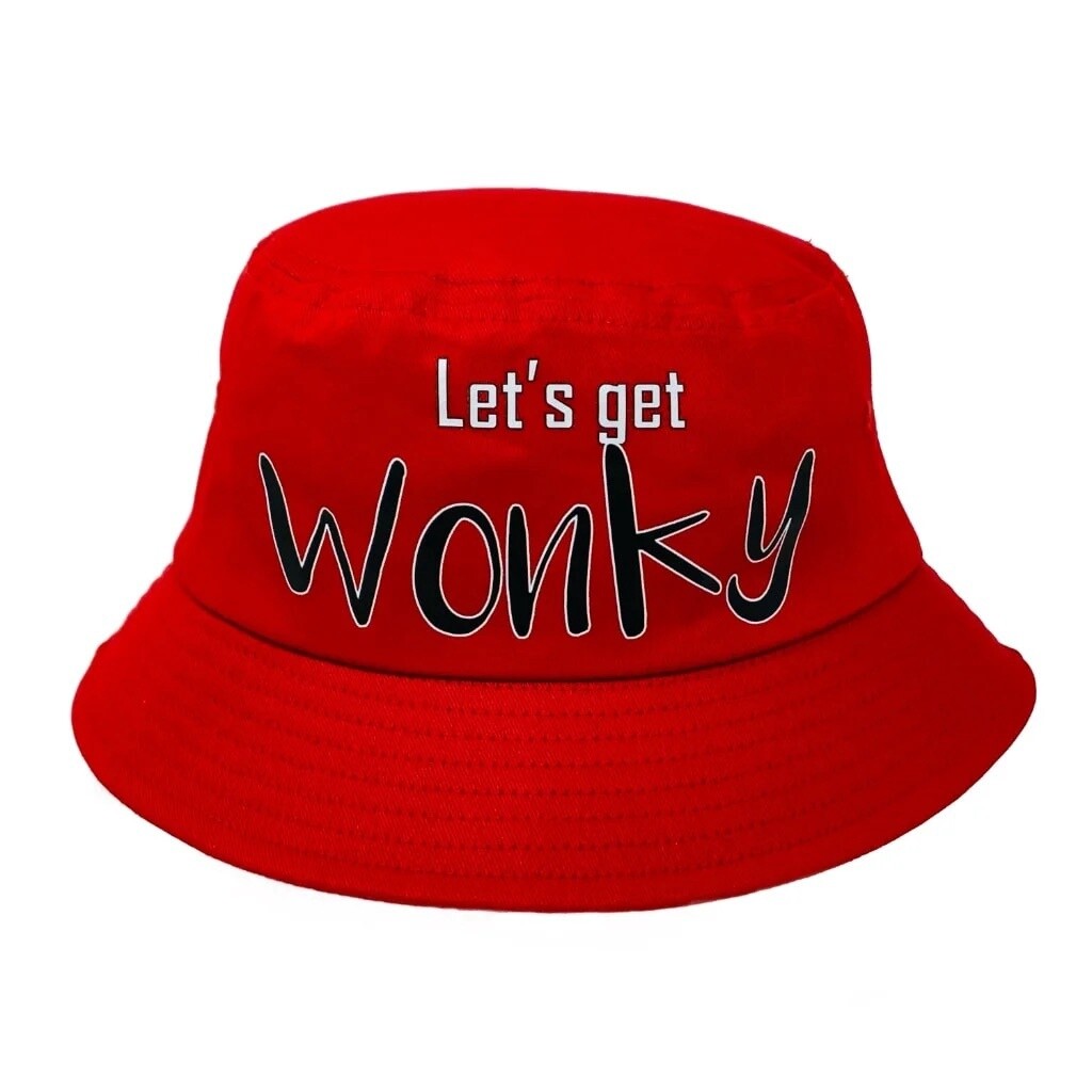 Wonky™ Bucket Hat (Red)