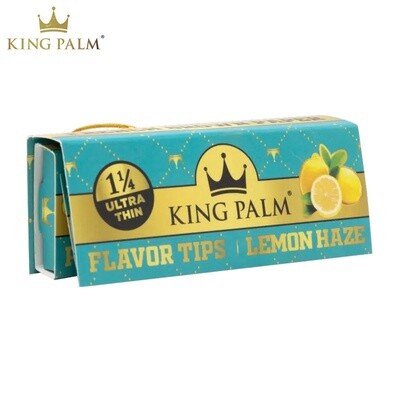 King Palm® Rolling Papers + Flavored Tips (1 ¼")