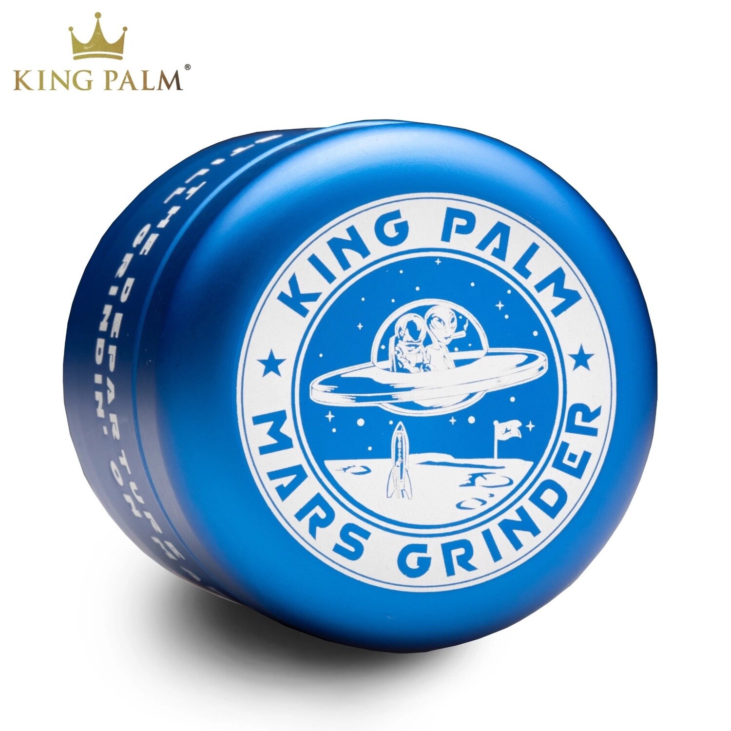 King Palm® Mars Grinder (Blue)