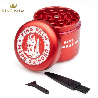 King Palm® Mars Grinder (Red)