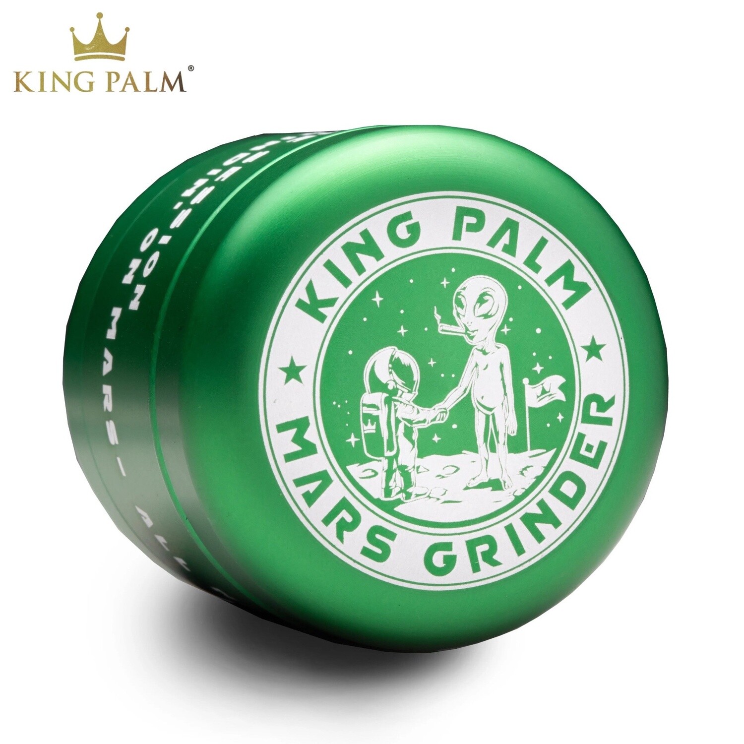 King Palm® Mars Grinder (Green)