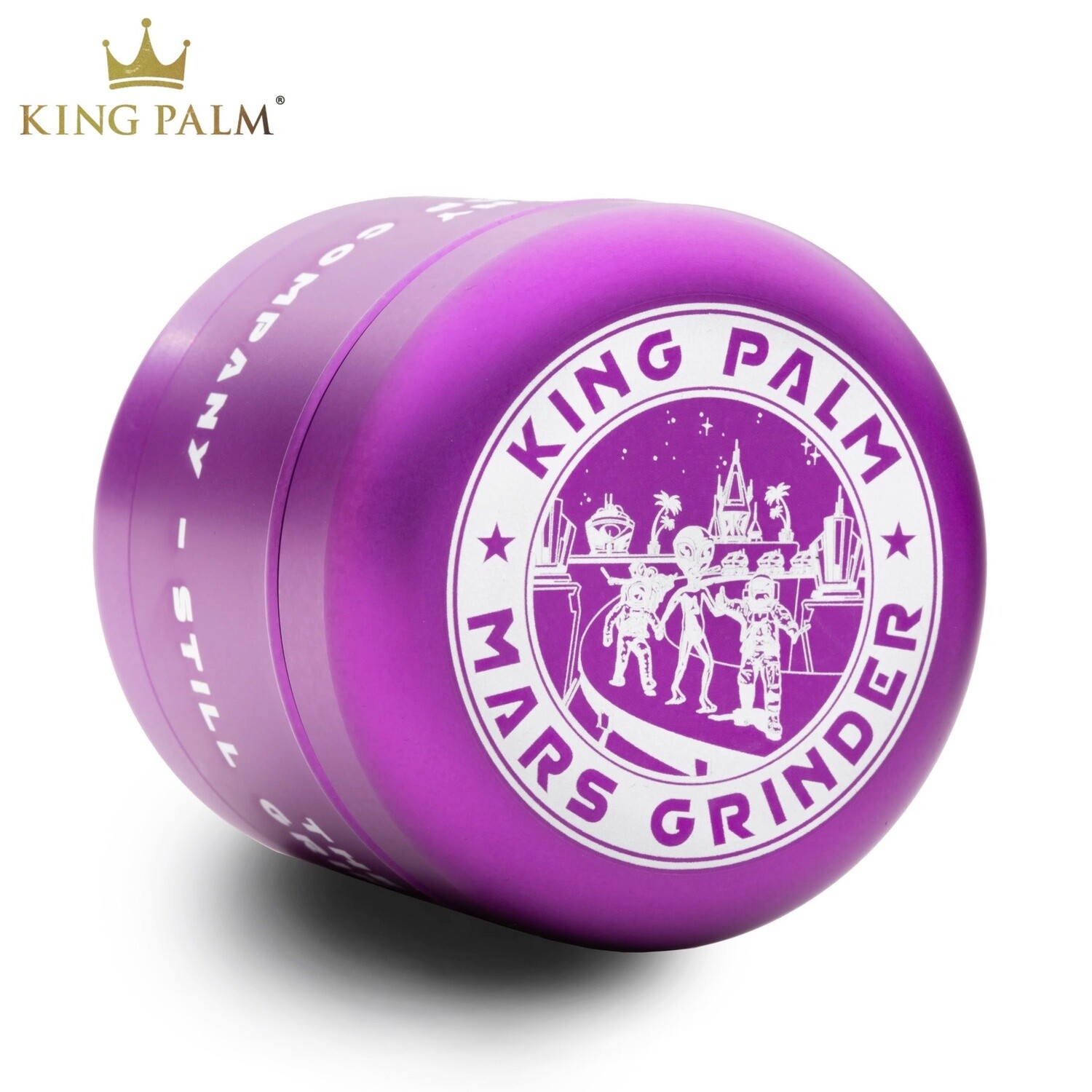 King Palm® Mars Grinder (Purple)