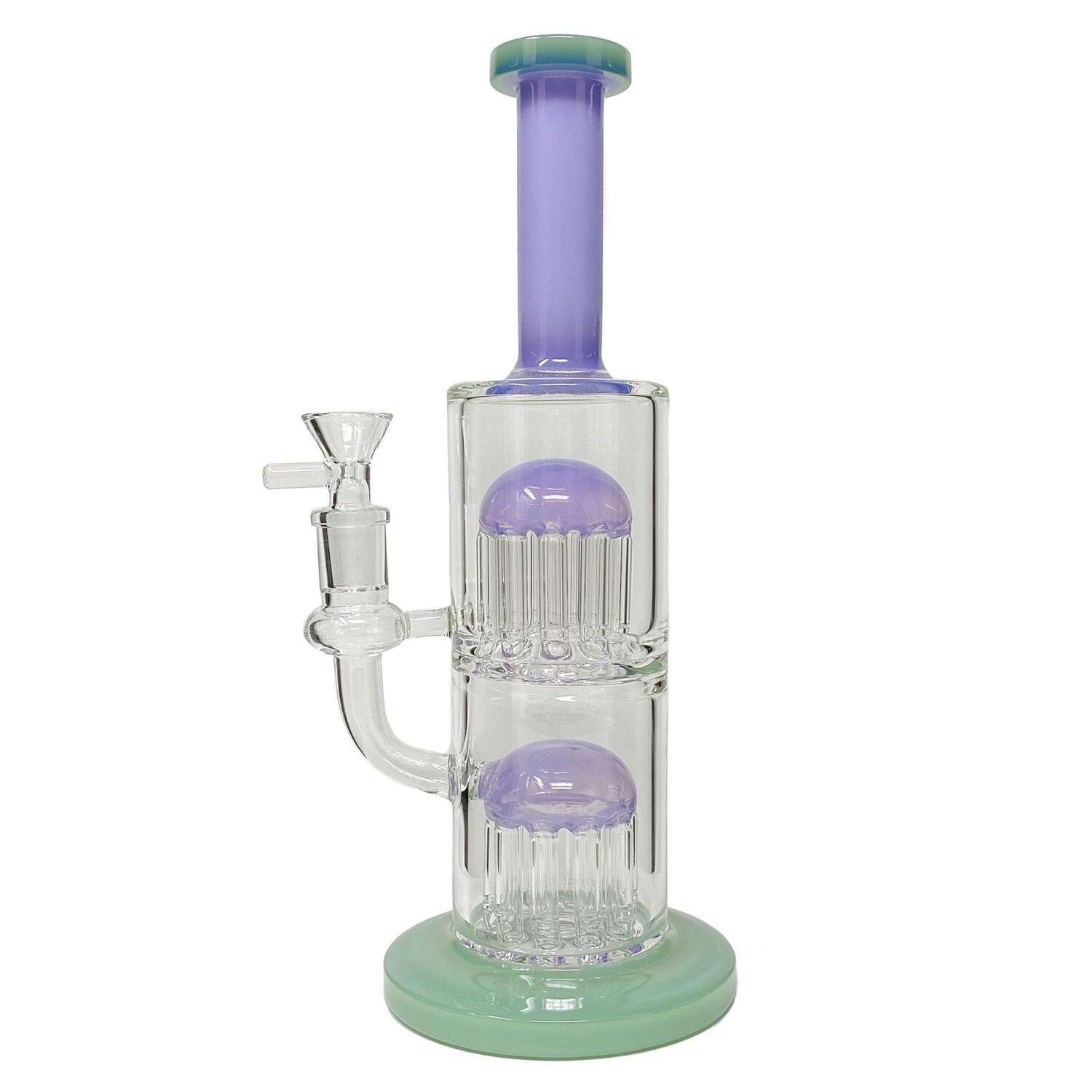 Double Tree Perc Water Pipe