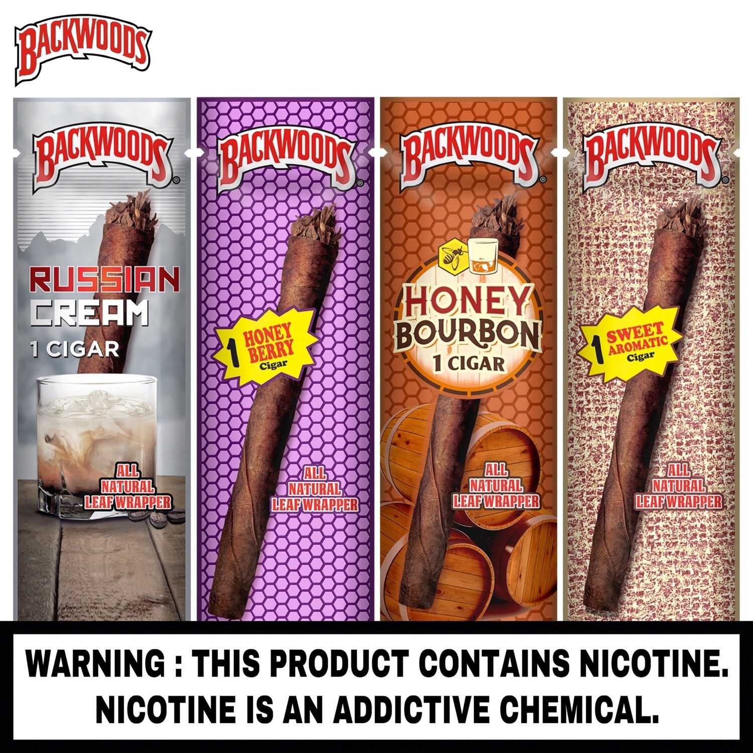 Backwoods® (Single), Flavor: Wild Rum (Limited Edition)