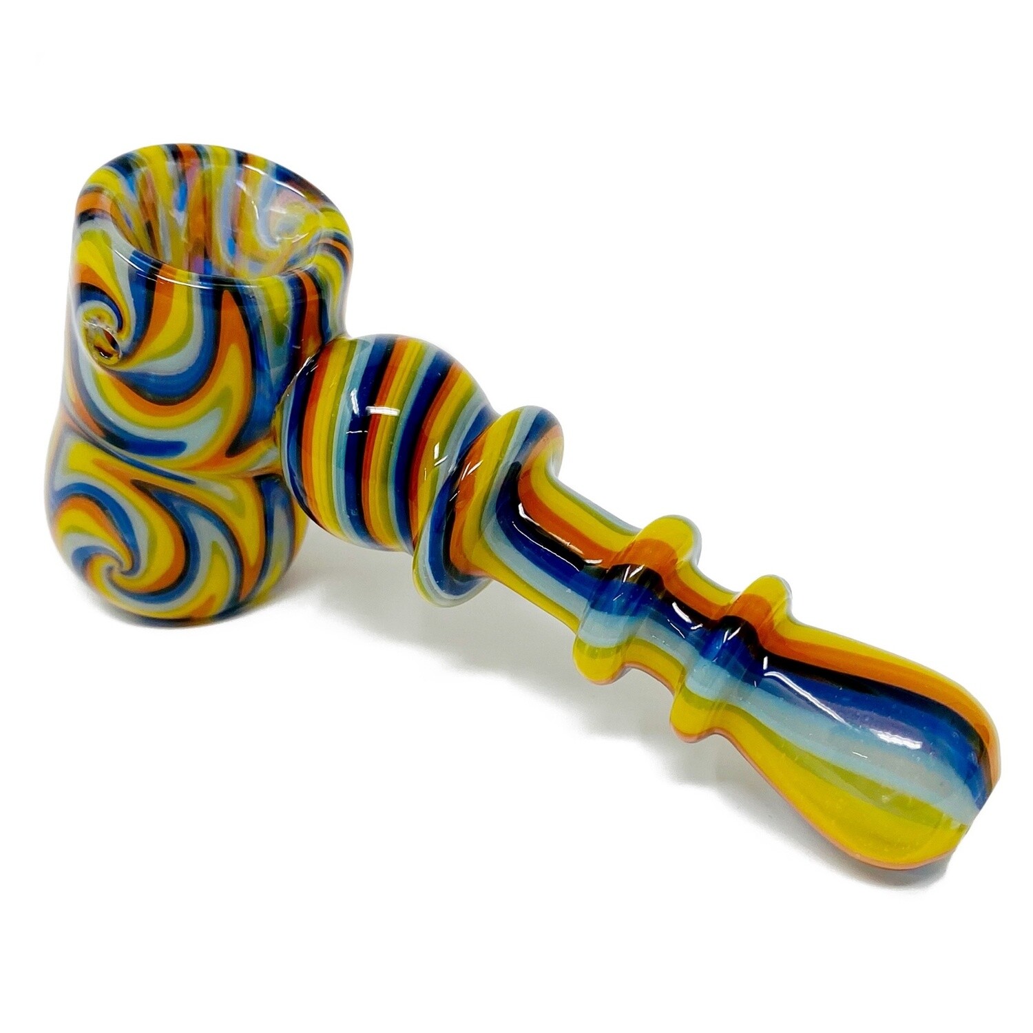 Full Wig Wag Hammer Bubbler, Color: Assorted Colors