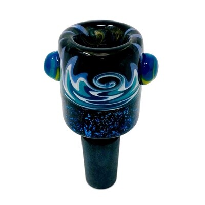 Water Pipe Bowl Piece (Wigwag Dichro)