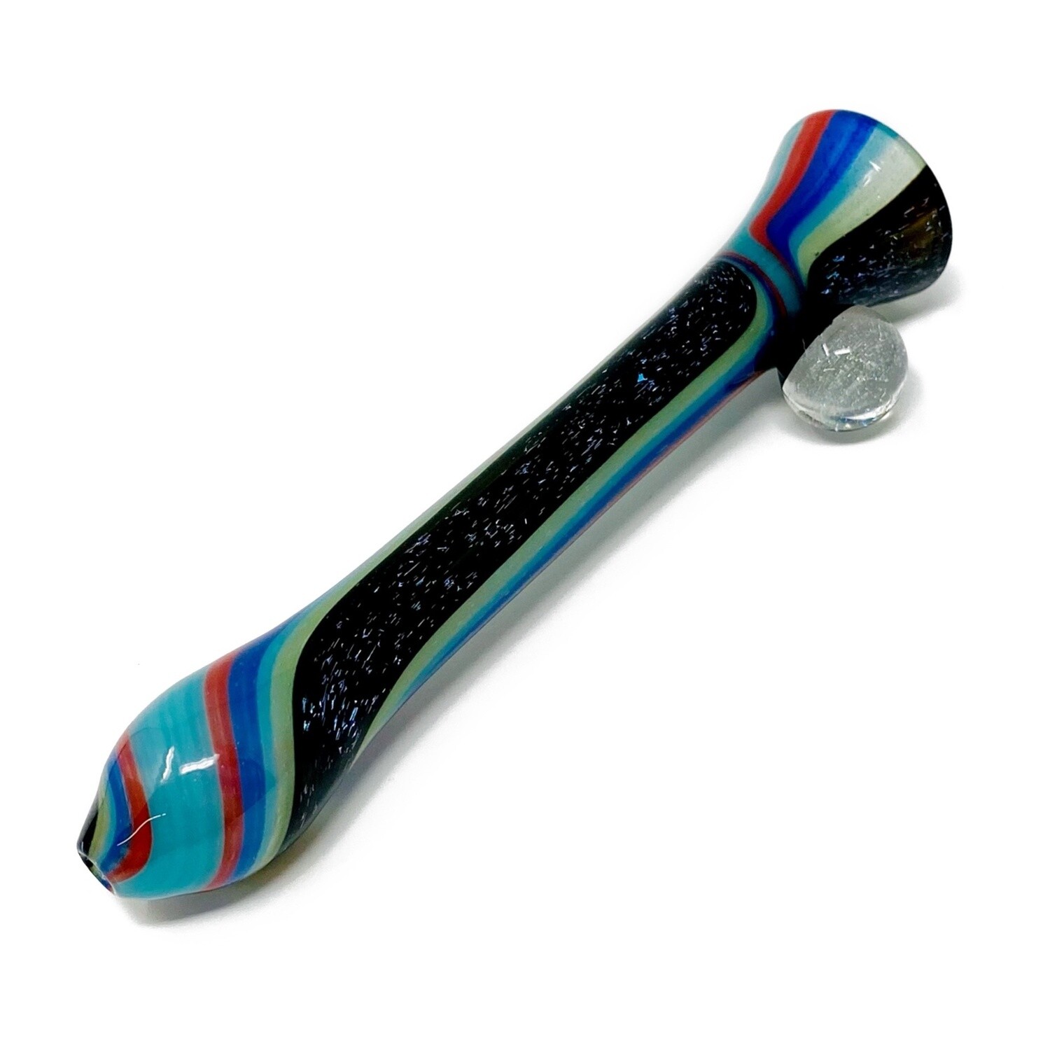 Dichro Marble Chillum, Color: Assorted Colors