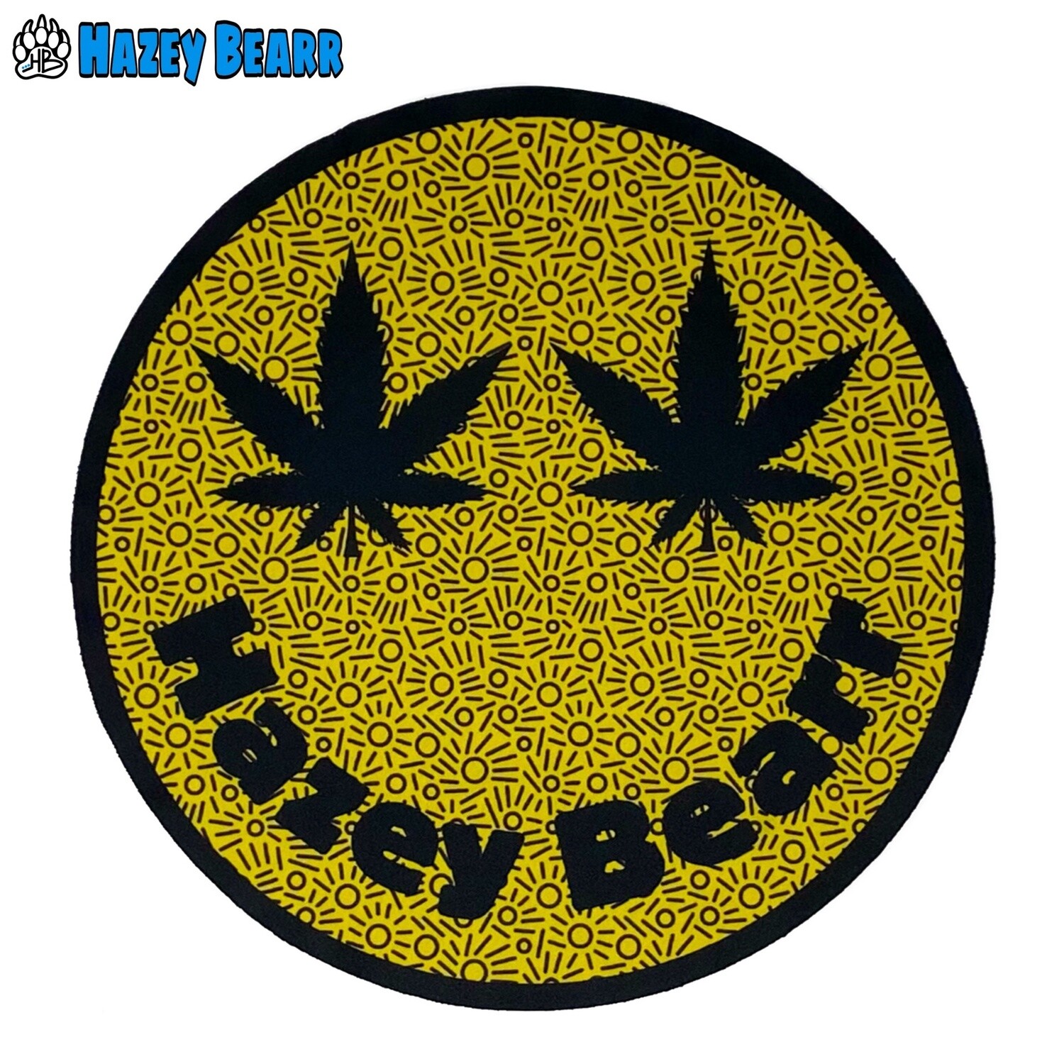 Hazey Bearr™ Dab Pad (Smiley)