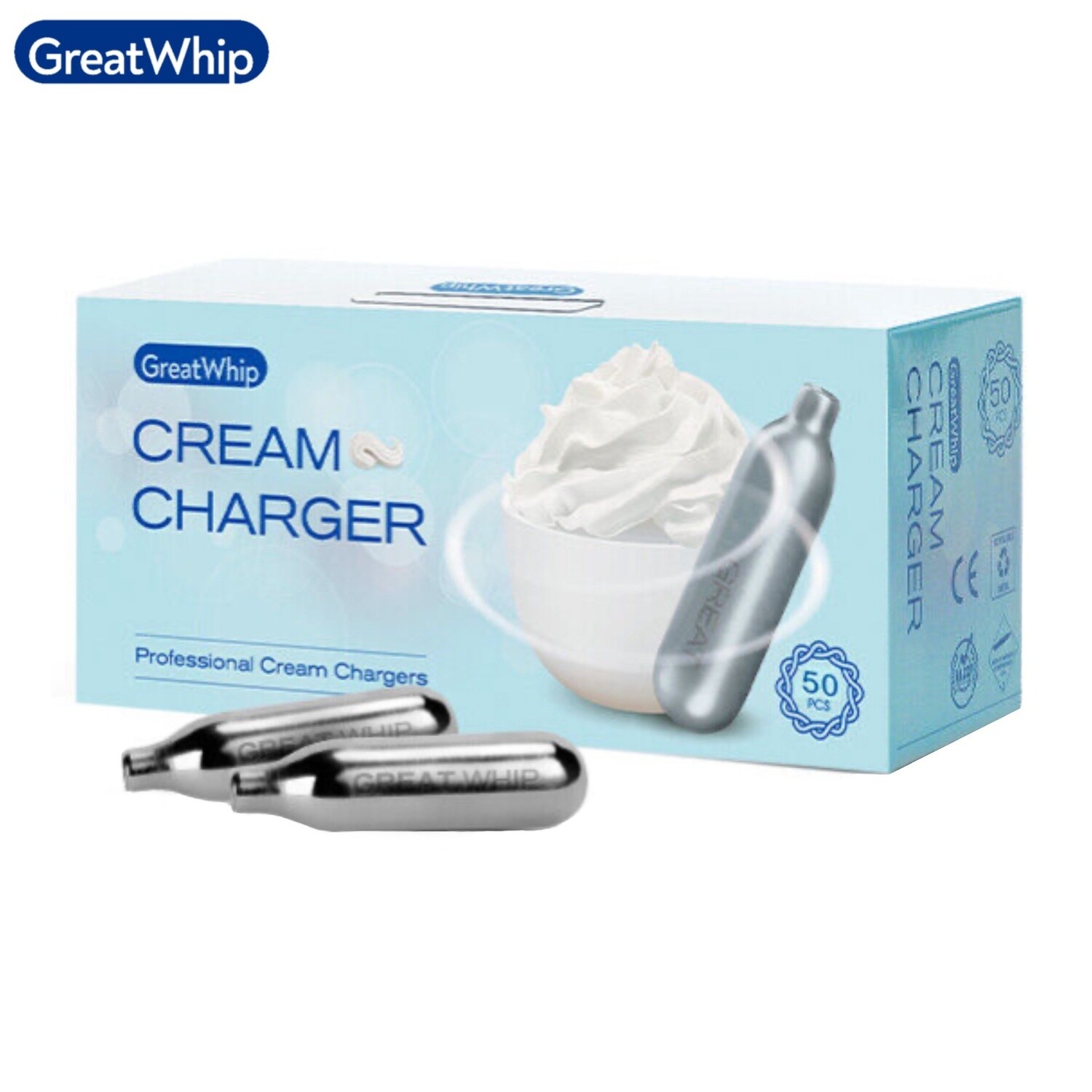 Great Whip™ Cream Chargers