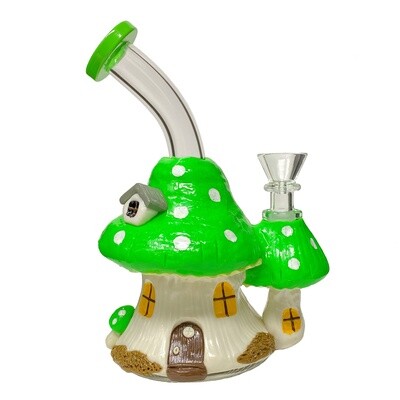 Mushroom Water Pipe (Green)