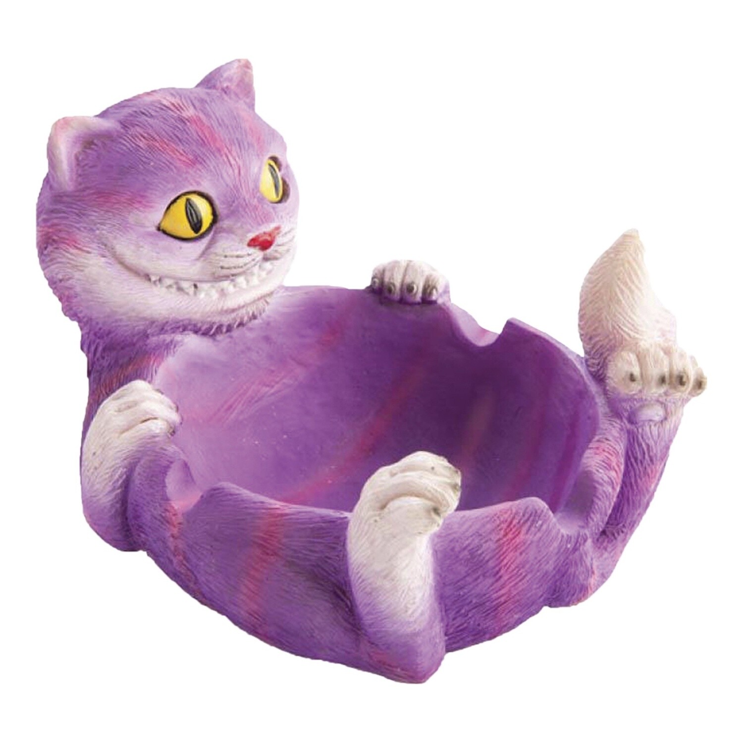 Purple Cat Ashtray