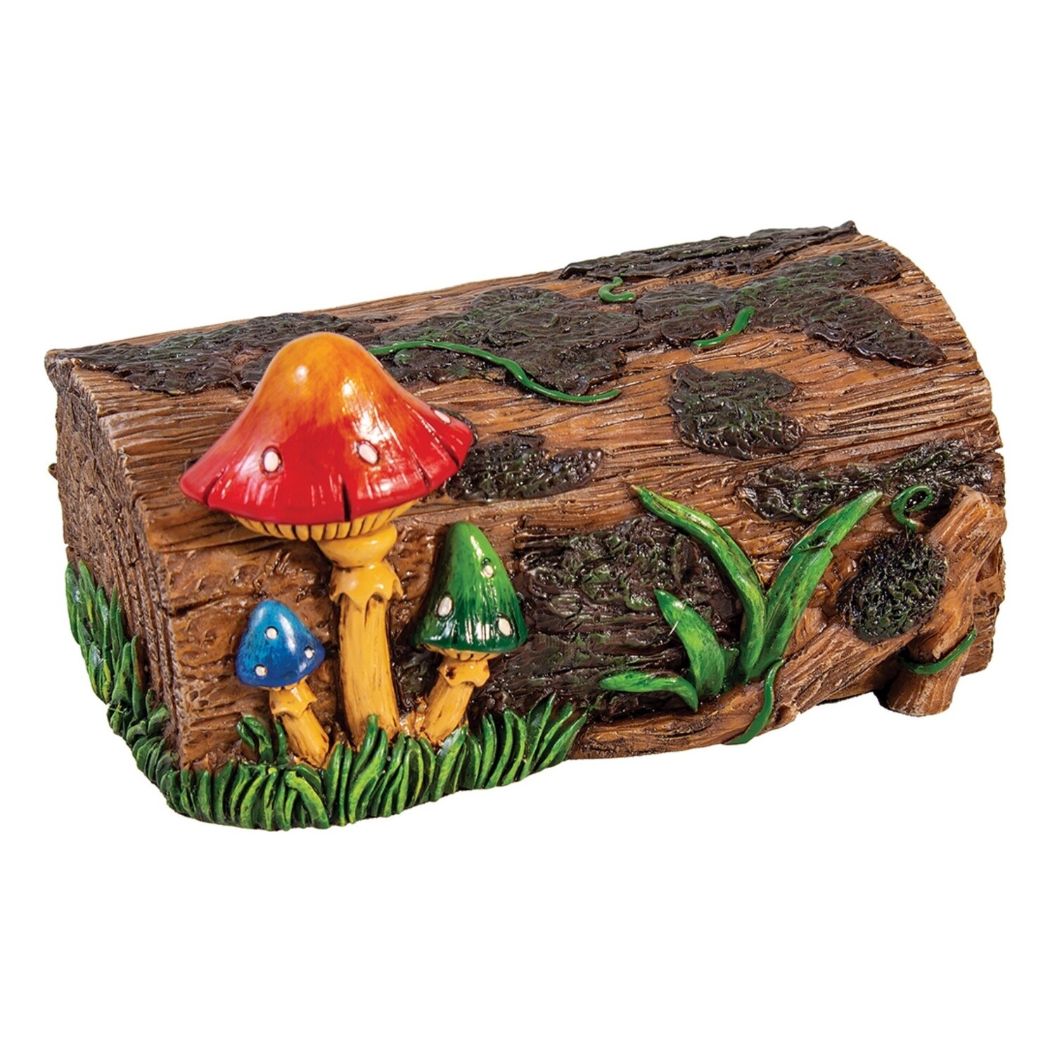 Mushroom Log Stash Box
