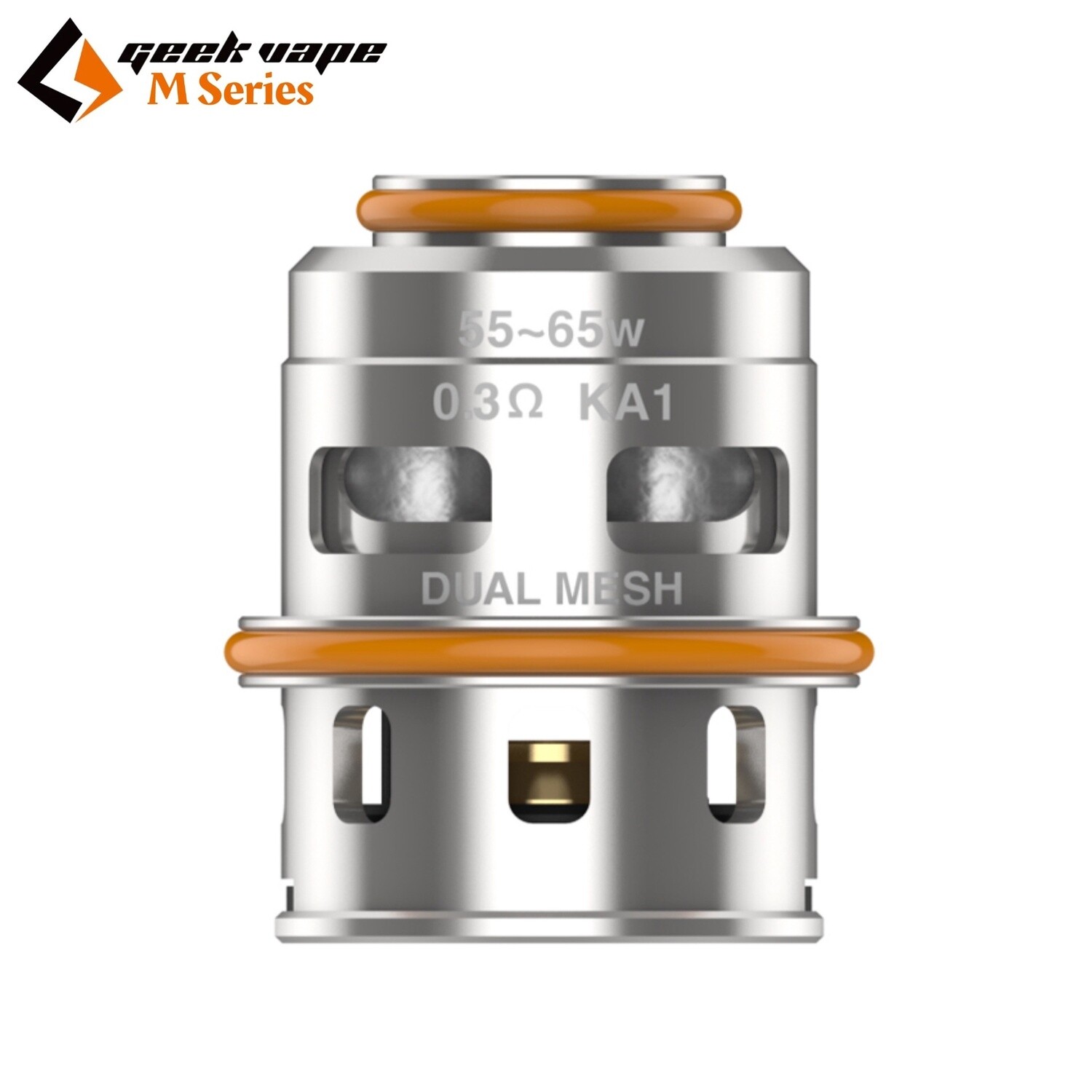 GeekVape® M Series Coils, Coil Type: Single Mesh 0.14Ω (5 coils)