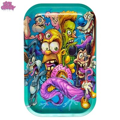 3D Rolling Tray & Cover (Monsters)
